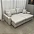 Sofá Cama Cristal 4 Lugares Retrátil 2.30m - Zarat Estofados - Imagem 2