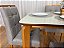Mesa de Jantar Veneza 1.20×0.80 Vidro c/4 Cadeiras Londres - Imagem 2