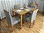 Mesa de Jantar Veneza 1.20×0.80 Laminado c/4 Cadeiras Londres - Imagem 6