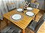 Mesa de Jantar Veneza 1.20×0.80 Laminado c/4 Cadeiras Londres - Imagem 9