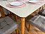 Mesa de Jantar Veneza 1.80×0.90 Vidro c/6 Cadeiras Londres - Imagem 6