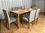 Mesa de Jantar Veneza 1.80×0.90 Laminado c/6 Cadeiras Londres - Imagem 1