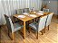 Mesa de Jantar Veneza 1.80×0.90 Laminado c/6 Cadeiras Londres - Imagem 4