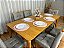 Mesa de Jantar Veneza 1.80×0.90 Laminado c/6 Cadeiras Londres - Imagem 3