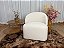 Poltrona Decorativa Doha Linho Bege - Luxury - Imagem 1