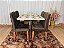 Mesa de Jantar Madri 0.90x0.90 Com 4 Cadeiras Londres Veludo - Imagem 9