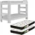 Kit Beliche Florida com 2 Colchões Solteiro D20 88×188 - Imagem 2
