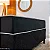 Box Casal Sued Preto + Colchão Casal Santé 138x188x57 100% Espuma D33 - Nosso Sonho | Suporta até 240kg - Imagem 4