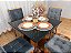 Mesa de Jantar Los Angeles 0.90×0.90 c/ 4 Cadeiras Londres - Imagem 2