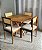 Mesa de Jantar Simpatia Sem Vidro 108x108 com 04 Cadeiras Grecia - Imagem 1