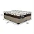 Box Baú Queen Bipartido Eli Milão Korino Bege Nature + Colchão Queen Prime Light Marrom 158x198x72 Molas Ensacadas Orthoprime | Suporta até 240kg - Imagem 2