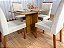 Mesa de Jantar Salinas Cinamomo 1.20×0.80 s/Vidro c/4 Cadeiras Isa - Imagem 4