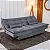 Sofá Cama Premium Veludo Cinza 2303 Larg. 1.80m - Imagem 3