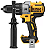 Paraf/furad impacto 1/2" (13mm) 20v max xr li-ion brushless, 3 vvr, s/ bateria e s/ carregador - DEWALT - Imagem 1