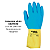 KIT C/ 4 LUVAS LATEX REVEST. NEOPRENE PURACHEM CA.51173 NEXT SAFETY - Imagem 5