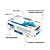 LUVA NITRILICA DESCARTAVEL PROT. UMIDADE PURASKIN LIGHT CA 51749 C/ 50UN NEXT SAFETY - Imagem 2