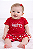 Conjunto Bebê Menina Vermelho Elian - Imagem 1