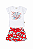 Conjunto Infantil Menina com Estampa e Strass Conchinhas - Imagem 2