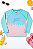 Camiseta Praia Proteção UV Manga Longa Infantil Sorvetes – Tip Top - Imagem 1