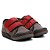 Tênis Klin Toy Baby Velcro Infantil - Cinza +Vermelho - Imagem 1