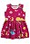 Vestido Bebê/Infantil Menina Fundo do Mar Pink - Alenice - Imagem 2