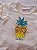 Conjunto Infantil Feminino Minore – Blusa Estampa Abacaxi e Bermuda Ciclista - Imagem 4