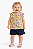 Conjunto Infantil de Blusa E Short Bee Loop - Imagem 1