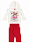 Conjunto de Moletom Infantil com capuz – Urso -Be Happy – Elian - Imagem 2