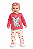 Conjunto Moletom Bebê Menina Cute Rosa - Elian - Imagem 1