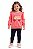 Conjunto Infantil Feminino Moletom com Legging - Imagem 1