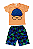 Pijama Infantil Masculino – Conjunto Camiseta e Bermuda 💤💙 - Imagem 1