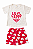 Pijama Infantil Menina Love Happy – 100% Algodão - Imagem 1
