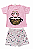 Pijama Infantil Menina Gatinha Good Morning – 100% Algodão - Imagem 2