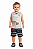 Conjunto Infantil Fakini Regata e Bermuda – Estampa Tropical - Imagem 1