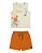 Conjunto Bebê Menino Elian Regata Estampada e Bermuda - Imagem 1