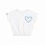 Blusa Cropped Infantil Manga Curta - Imagem 2