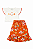 Conjunto Infantil Menina Blusa e Saia Estampada – Alakazoo - Imagem 2