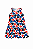 Vestido Infantil Malwee Menina – Estampa de Corações - Imagem 1