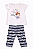 Conjunto Infantil Feminino Blusa e Legging - Imagem 1