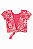 Conjunto Infantil Feminino Nanai – Blusa Estampada e Shorts Rosa - Imagem 3