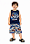 Conjunto Infantil Masculino Marisol Play – Camiseta + Bermuda Moletinho - Imagem 1
