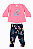 Conjunto Bebê Menina Elian – Blusa Manga Longa + Legging Floral - Imagem 2