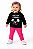 Conjunto Infantil Menina Kely Kety – Moletom Flanelado + Legging Molecotton - Imagem 1