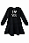 Vestido Infantil Menina Elian – Parte Superior Soft e Saia em Moletom - Imagem 2