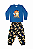 Pijama Infantil Menino 100% Algodão – Brilha no Escuro - Imagem 4