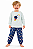 Pijama Infantil Cato Lelê 100% Algodão - Imagem 1