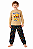 Pijama Infantil Masculino Brilha no Escuro 100% Algodão - Imagem 1