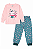 Pijama Infantil 100% Algodão – Brilha no Escuro - Imagem 2