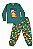 Pijama Infantil Masculino 100% Algodão – Brilha no Escuro - Imagem 3