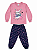 Pijama Infantil Feminino Gatinha Leitora – Conforto e Estilo para Dormir Bem - Imagem 2